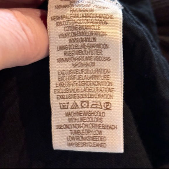 Free People Mohave Embroidery Crepe Mini Dress in Black, Small, Boho, Hippie - Picture 8 of 11